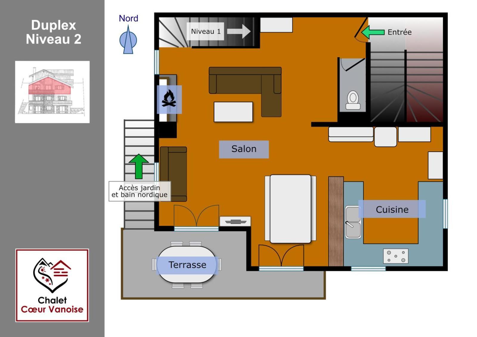 Chalet Des Trappeurs Coeur Vanoise 15 Persons La Plagne Exterior photo